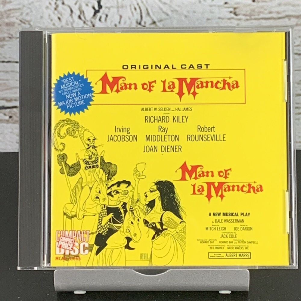 Man Of La‎ Mancha (1965 Original Broadway Cast) - [CD 1987]